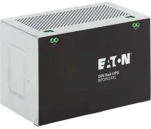 Eaton 24V DC DIN Rail Extended Battery Module (EBM) for Select DC Industrial UPS Systems - 24 V DC - Lead Acid - Valve-regulated