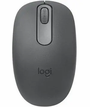 Logitech M196 Mouse - Optical - Wireless - 32.81 ft - Bluetooth - Graphite - 1000 dpi - Scroll Wheel - Small/Medium Hand/Palm Size - Symmetrical - 1 x AA Battery Supported