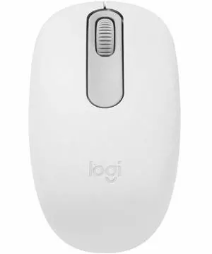 Logitech M196 Mouse - Optical - Wireless - 32.81 ft - Bluetooth - Raw White - 1000 dpi - Scroll Wheel - Small/Medium Hand/Palm Size - Symmetrical - 1 x AA Battery Supported