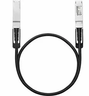 Omada 1 Meter 100G QSFP28 Direct Attach Cable - 3.28 ft Twinaxial Network Cable for Network Device, Rack - First End: 1 x QSFP28 Network - Second End: 1 x QSFP28 Network - 100 Gbit/s - 30 AWG