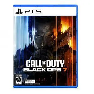 Call of Duty Black Ops 7 Standard Edition PlayStation 5 - For PlayStation 5 - Rated M (Mature +17) - First Person Shooter Game