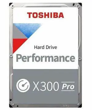 Toshiba 10TB X300 Pro Performance 3.5" CMR Internal HDD Toshiba 10TB X300 Pro Performance 3.5" CMR Internal HDD