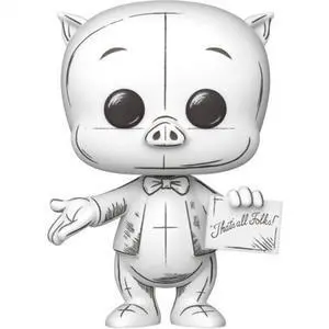 Funko POP! Animation: Looney Tunes - Porky Pig, Sketched Funko POP! Animation: Looney Tunes - Porky Pig, Sketched
