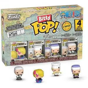Funko Bitty POP!: One Piece - Sanji 4-Pack Funko Bitty POP!: One Piece - Sanji 4-Pack