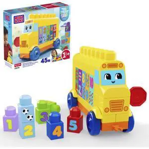 MEGA BLOKS BUILD & COUNT BUS MEGA BLOKS BUILD & COUNT BUS