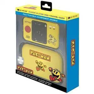 My Arcade - DGUNL-7143 Pac-Man Pocket Player Pro Portable Handheld Gaming System With Travel Case My Arcade - DGUNL-7143 Pac-Man Pocket Player Pro Portable Handheld Gaming System With Travel Case