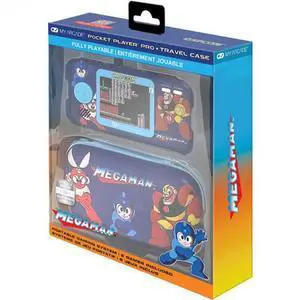 My Arcade - DGUNL-7149 Mega Man Pocket Player Pro Portable Handheld Gaming System With Travel Case My Arcade - DGUNL-7149 Mega Man Pocket Player Pro Portable Handheld Gaming System With Travel Case
