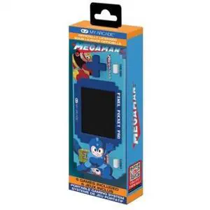 My Arcade - DGUNL-7140 Mega Man Pixel Pocket Pro Portable Handheld Gaming System My Arcade - DGUNL-7140 Mega Man Pixel Pocket Pro Portable Handheld Gaming System