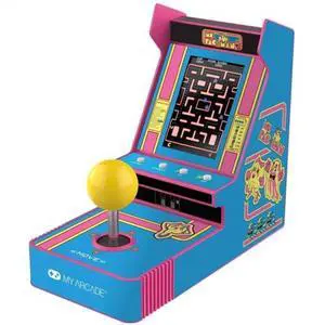 My Arcade - DGUNL-7074 Joystick Player Ms. Pac-Man Portable Retro Arcade My Arcade - DGUNL-7074 Joystick Player Ms. Pac-Man Portable Retro Arcade