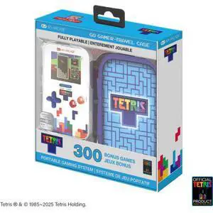 My Arcade - DGUNL-7166 Tetris Go Gamer Portable Handheld Gaming System With Travel Case My Arcade - DGUNL-7166 Tetris Go Gamer Portable Handheld Gaming System With Travel Case