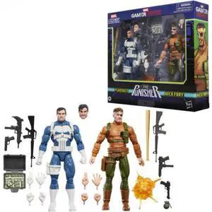 Hasbro Collectibles - Gamerverse - Marvel Legends - Punisher & Nick Fury Action Figure 2-Pack Hasbro Collectibles - Gamerverse - Marvel Legends - Punisher & Nick Fury Action Figure 2-Pack