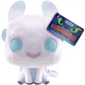 Funko 7 Inch Plush How to Train Your Dragon Light Fury Collectible Stuffed Plush Toy Funko 7 Inch Plush How to Train Your Dragon Light Fury Collectible Stuffed Plush Toy
