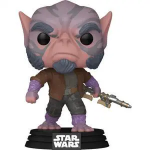 Funko POP! Star Wars: Mandalorian & Grogu - Zeb Orrelios with Bo-Rifle Funko POP! Star Wars: Mandalorian & Grogu - Zeb Orrelios with Bo-Rifle