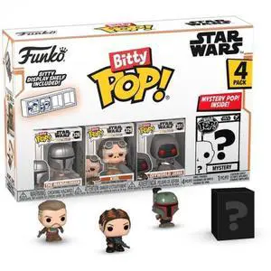 Funko BITTY POP!: Star Wars - The Mandalorian - Mandalorian 4-Pack Funko BITTY POP!: Star Wars - The Mandalorian - Mandalorian 4-Pack
