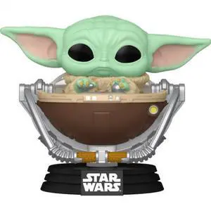 Funko POP! Star Wars: Mandalorian & Grogu - Grogu in Pram - 90451 Funko POP! Star Wars: Mandalorian & Grogu - Grogu in Pram - 90451