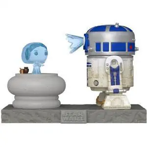 Funko POP! Deluxe: Star Wars - R2-D2 with Princess Leia Hologram Funko POP! Deluxe: Star Wars - R2-D2 with Princess Leia Hologram