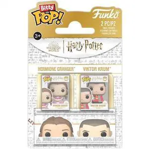 Funko Bitty POP: Harry Potter and the Goblet of Fire 2-Pack - Hermione & Krum Funko Bitty POP: Harry Potter and the Goblet of Fire 2-Pack - Hermione & Krum