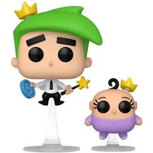 Funko POP! & Buddy: Fairly Odd Parents - Cosmo & Poof Funko POP! & Buddy: Fairly Odd Parents - Cosmo & Poof