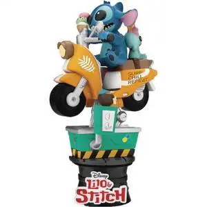 Beast Kingdom Lilo and Stitch D-Stage Stitch Coin Ride 6 Inch Statue - JAN247542 Beast Kingdom Lilo and Stitch D-Stage Stitch Coin Ride 6 Inch Statue - JAN247542