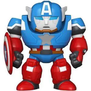 Funko Bitty Bots: Marvel WI, Captain America Mech with Captain America Funko Bitty Bots: Marvel WI, Captain America Mech with Captain America
