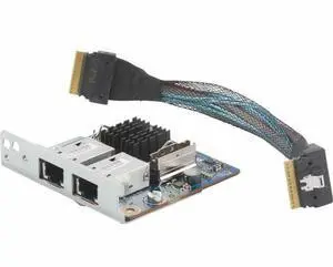 HP Dual Port 10GBase-T NIC Module G2 - 2 Port(s) - 2 - Twisted Pair - 10GBase-T - Plug-in Module HP Dual Port 10GBase-T NIC Module G2 - 2 Port(s) - 2 - Twisted Pair - 10GBase-T - Plug-in Module