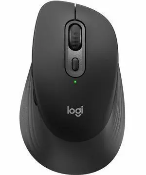 Logitech Signature Comfort M840 L Wireless Mouse, Bluetooth Mouse with Silent Clicks, SmartWheel, Customizable Buttons, Black - PC, Mac - Optical - Wireless - Bluetooth/Radio Frequency - 2.40 GHz - Bl Logitech Signature Comfort M840 L Wireless Mouse, Bluetooth Mouse with Silent Clicks, SmartWheel, Customizable Buttons, Black - PC, Mac - Optical - Wireless - Bluetooth/Radio Frequency - 2.40 GHz - Bl