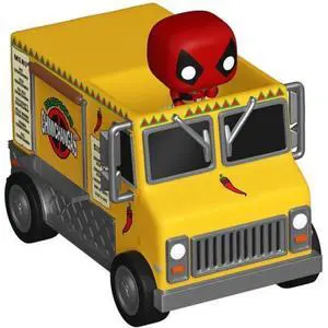 FUNKO Bitty POP! Ride: Marvel - Deadpool with Chimichanga Truck FUNKO Bitty POP! Ride: Marvel - Deadpool with Chimichanga Truck