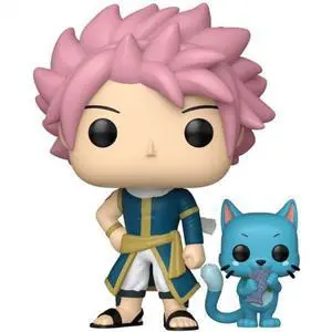 Funko POP! & Buddy: Fairy Tail 100 Years Quest - Natsu with Happy Funko POP! & Buddy: Fairy Tail 100 Years Quest - Natsu with Happy