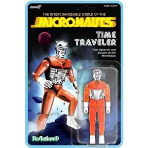 Micronauts - ReAction+ Wv4 - Time Traveler (Translucent Orange) Micronauts - ReAction+ Wv4 - Time Traveler (Translucent Orange)