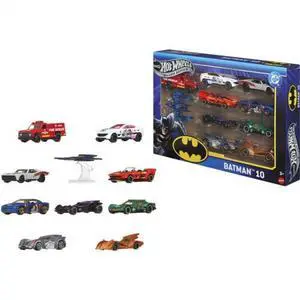Mattel - Hot Wheels Silver Series Batman 10-Pack Mattel - Hot Wheels Silver Series Batman 10-Pack