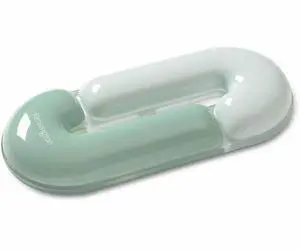 Kensington Duo Gel Wrist Rest - 0.71" Height x 7.40" Width x 3.27" Depth - Green - Polyurethane - Mouse - Retail - 1 Kensington Duo Gel Wrist Rest - 0.71" Height x 7.40" Width x 3.27" Depth - Green - Polyurethane - Mouse - Retail - 1