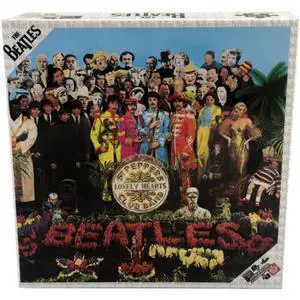 Factory Entertainment - The Beatles - Sgt Pepper Double Sided Album Art Jigsaw Puzzle Factory Entertainment - The Beatles - Sgt Pepper Double Sided Album Art Jigsaw Puzzle