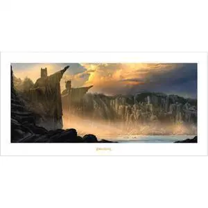 WETA Workshop - Lord of the Rings - The Argonath - Pillars of the Kings Art Print WETA Workshop - Lord of the Rings - The Argonath - Pillars of the Kings Art Print