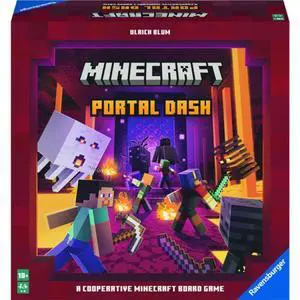 MINECRAFT POTAL DASH BOARD GAME MINECRAFT POTAL DASH BOARD GAME