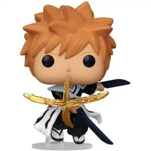 Funko POP! Anime: Bleach: Thousand-Year Blood War -Ichigo Kurosaki with Dual Zangetsu Swords - 80354 Funko POP! Anime: Bleach: Thousand-Year Blood War -Ichigo Kurosaki with Dual Zangetsu Swords - 80354