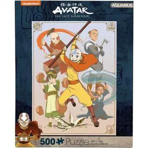 Avatar The Last Airbender Cast 500 Pc Puzzle Avatar The Last Airbender Cast 500 Pc Puzzle