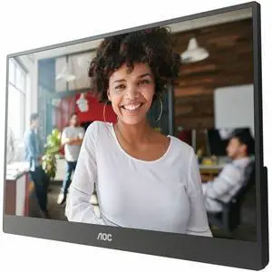 AOC 16T30 16" Class Full HD LED Monitor - 16:9 - 15.6" Viewable - In-plane Switching (IPS) Technology - WLED Backlight - 1920 x 1080 - 16.2 Million Colors - 250 Nit - 25 ms - Speakers - Tilt AOC 16T30 16" Class Full HD LED Monitor - 16:9 - 15.6" Viewable - In-plane Switching (IPS) Technology - WLED Backlight - 1920 x 1080 - 16.2 Million Colors - 250 Nit - 25 ms - Speakers - Tilt