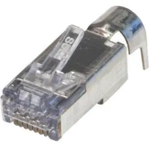 Platinum Tools ezEX 44 Shielded, External Ground, CAT6 Connector - 50 - 1 x RJ-45 Male Network - Shielding - TAA Compliant Platinum Tools ezEX 44 Shielded, External Ground, CAT6 Connector - 50 - 1 x RJ-45 Male Network - Shielding - TAA Compliant