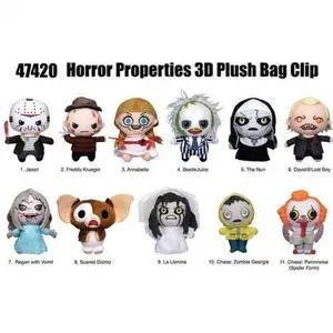 Monogram - WB Horror - Plush Bag Clip (One Random Clip per Purchase) Monogram - WB Horror - Plush Bag Clip (One Random Clip per Purchase)