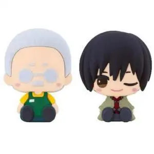 Kotobukiya - Sakamoto Days - Pote Raba Rubber Mascot - Sakamoto Taro & Nagumo Kotobukiya - Sakamoto Days - Pote Raba Rubber Mascot - Sakamoto Taro & Nagumo