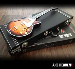 Axe Heaven Mini Guitar Replica Collectible Black Guitar Case CASE-BL-1 Axe Heaven Mini Guitar Replica Collectible Black Guitar Case CASE-BL-1