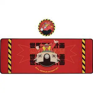 Sonic The Hedgehog - Dr. Eggman Deskpad & Coaster Set Sonic The Hedgehog - Dr. Eggman Deskpad & Coaster Set