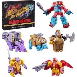 Transformers - Age of the Primes - Decepticon Monstructor Combiner Action Figure Set Transformers - Age of the Primes - Decepticon Monstructor Combiner Action Figure Set