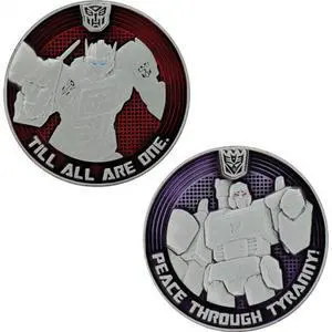 Transformers - Limited Edition Coin - G1 Autobots vs Decepticons Transformers - Limited Edition Coin - G1 Autobots vs Decepticons
