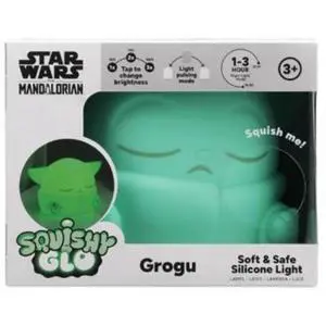 Star Wars - SquishyGlo - Grogu Rechargeable Silicone Light Star Wars - SquishyGlo - Grogu Rechargeable Silicone Light