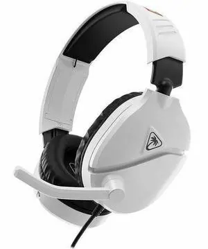Turtle Beach Recon 70 Gaming Headset - Stereo - Mini-phone (3.5mm) - Wired - 20 Hz to 20 kHz - Over-the-head, Over-the-ear - Binaural - Circumaural - 3.94 ft Cable - Omni-directional Microphone - Whit Turtle Beach Recon 70 Gaming Headset - Stereo - Mini-phone (3.5mm) - Wired - 20 Hz to 20 kHz - Over-the-head, Over-the-ear - Binaural - Circumaural - 3.94 ft Cable - Omni-directional Microphone - Whit