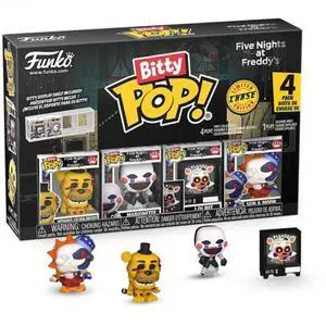Funko Bitty POP!: Five Nights at Freddy's - Springtrap 4-Pack - 92956 Funko Bitty POP!: Five Nights at Freddy's - Springtrap 4-Pack - 92956