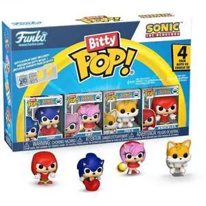 Funko Bitty POP!: Sonic - Sonic 4-Pack - 92959 Funko Bitty POP!: Sonic - Sonic 4-Pack - 92959