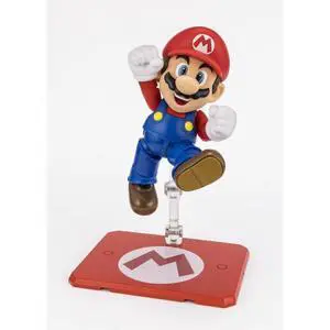 Tamashii Nations - Super Mario - S.H.Figuarts - Mario Action Figure Tamashii Nations - Super Mario - S.H.Figuarts - Mario Action Figure