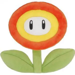 Nintendo - Super Mario - Fire Flower 6 inch plush Nintendo - Super Mario - Fire Flower 6 inch plush